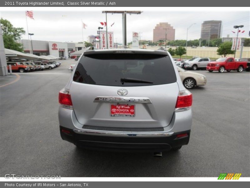 Classic Silver Metallic / Ash 2011 Toyota Highlander Limited