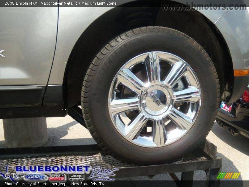 Vapor Silver Metallic / Medium Light Stone 2008 Lincoln MKX