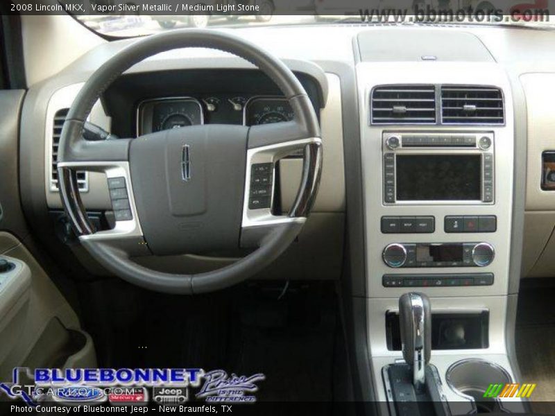 Vapor Silver Metallic / Medium Light Stone 2008 Lincoln MKX