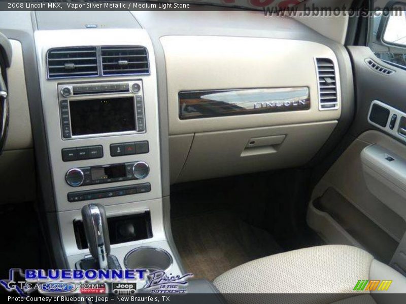 Vapor Silver Metallic / Medium Light Stone 2008 Lincoln MKX