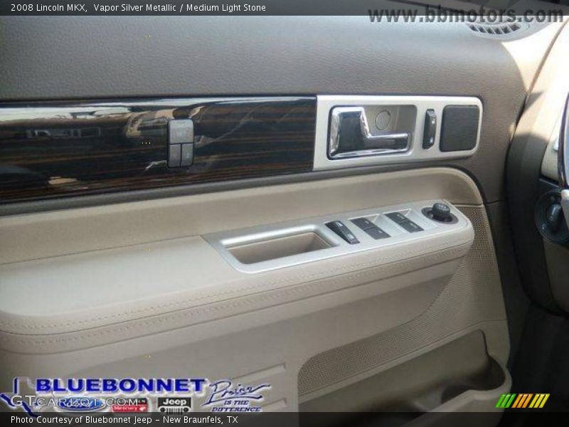 Vapor Silver Metallic / Medium Light Stone 2008 Lincoln MKX