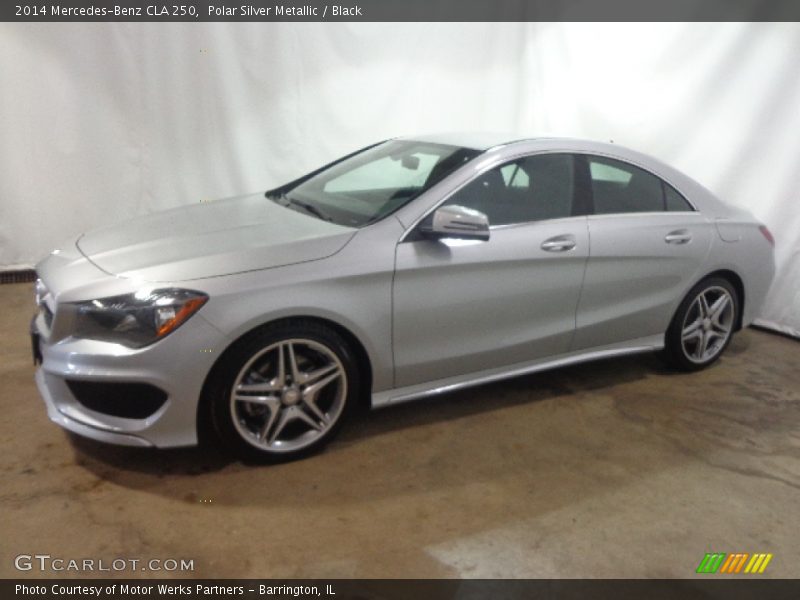 Polar Silver Metallic / Black 2014 Mercedes-Benz CLA 250