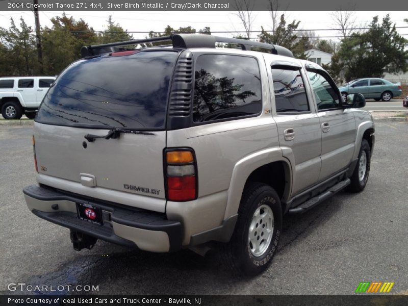 Silver Birch Metallic / Gray/Dark Charcoal 2004 Chevrolet Tahoe Z71 4x4