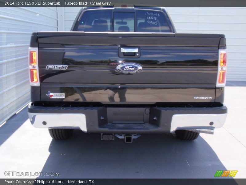 Tuxedo Black / Steel Grey 2014 Ford F150 XLT SuperCab