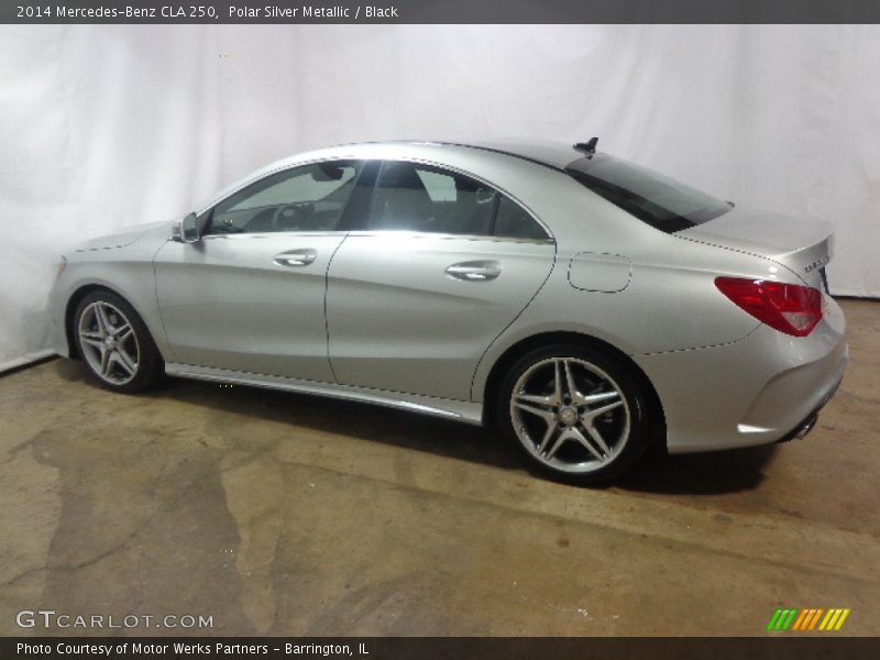 Polar Silver Metallic / Black 2014 Mercedes-Benz CLA 250