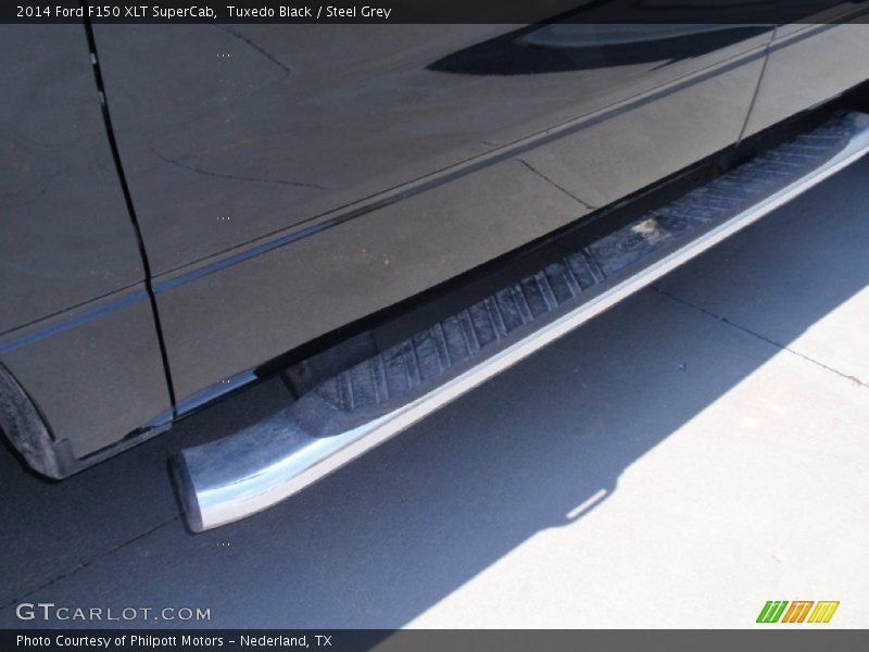 Tuxedo Black / Steel Grey 2014 Ford F150 XLT SuperCab