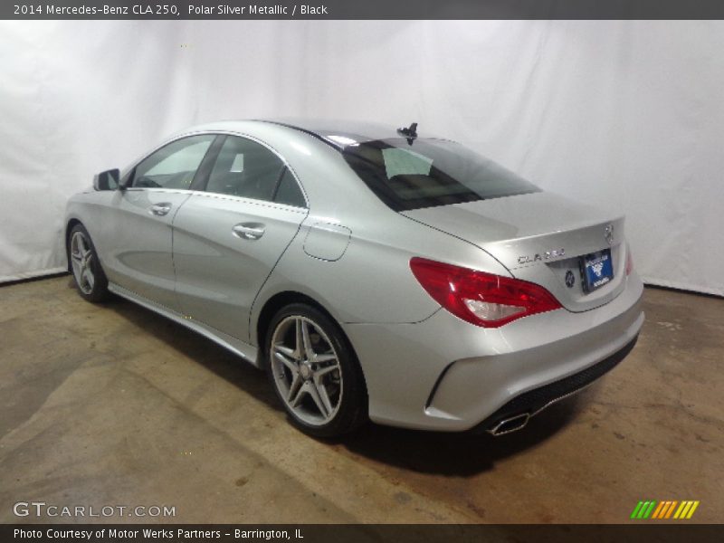 Polar Silver Metallic / Black 2014 Mercedes-Benz CLA 250