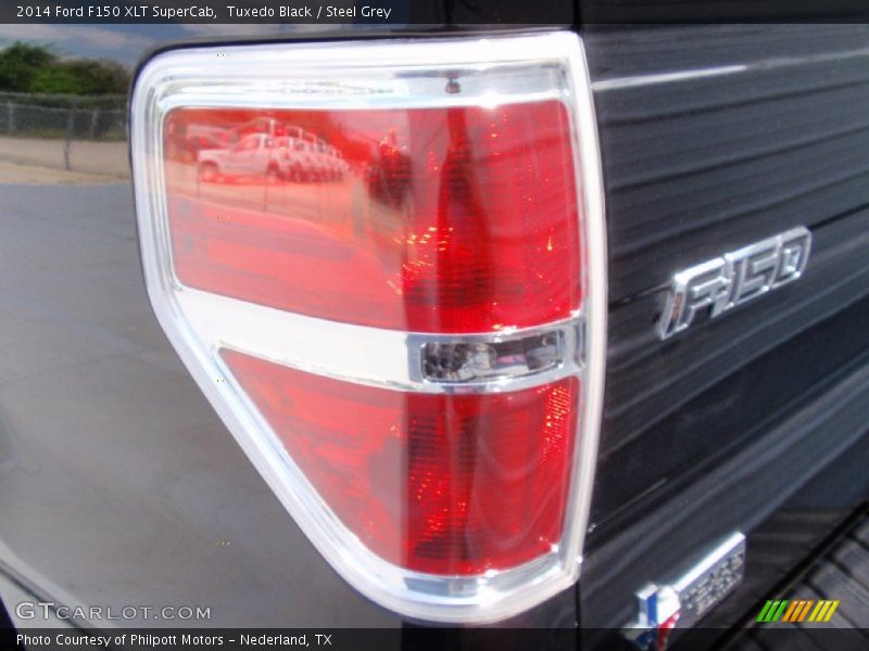 Tuxedo Black / Steel Grey 2014 Ford F150 XLT SuperCab