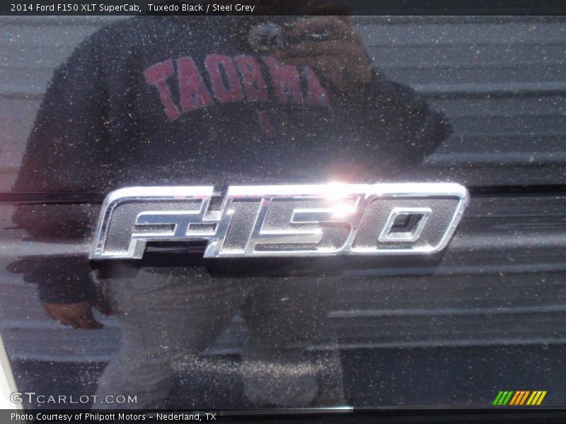 Tuxedo Black / Steel Grey 2014 Ford F150 XLT SuperCab