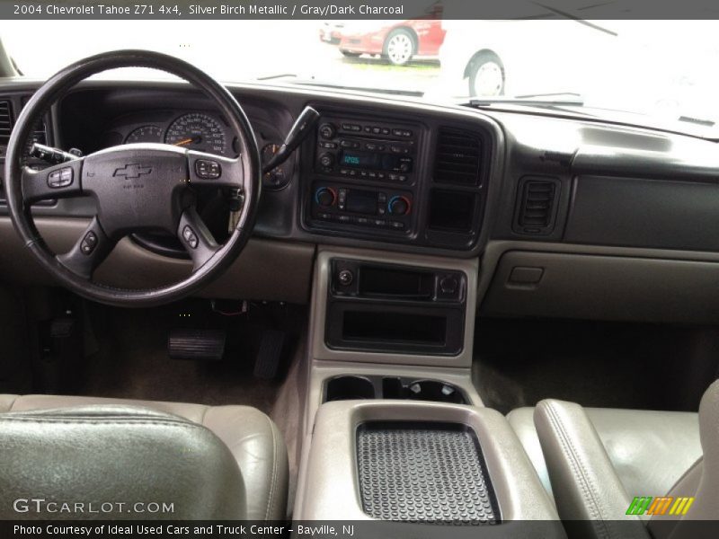 Silver Birch Metallic / Gray/Dark Charcoal 2004 Chevrolet Tahoe Z71 4x4