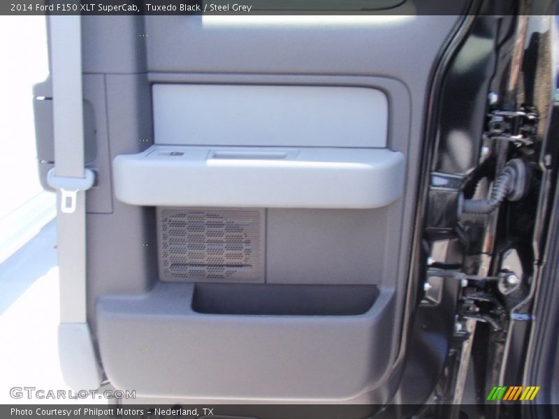 Tuxedo Black / Steel Grey 2014 Ford F150 XLT SuperCab