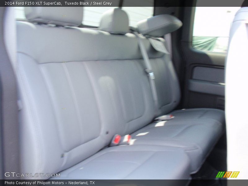 Tuxedo Black / Steel Grey 2014 Ford F150 XLT SuperCab