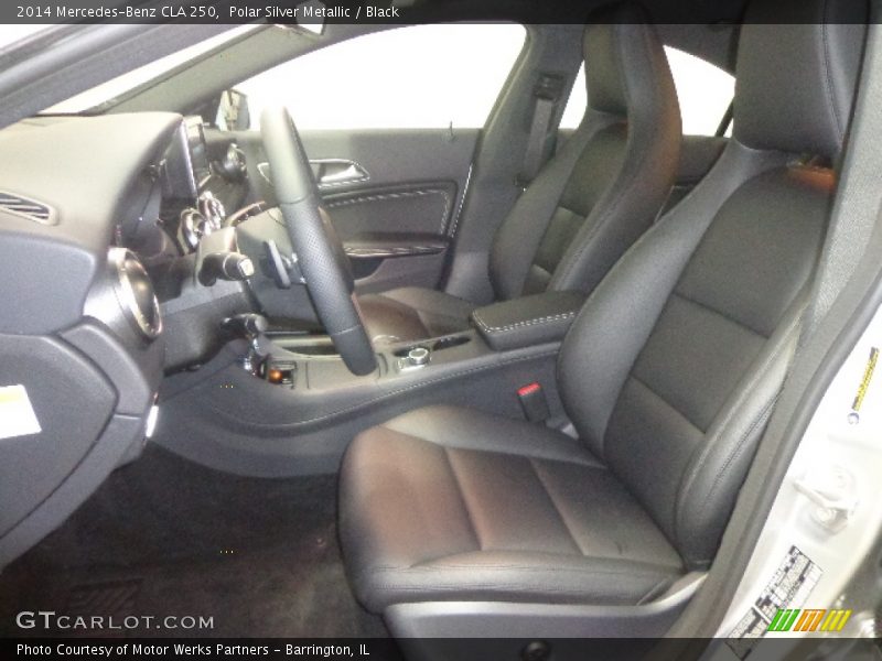 Polar Silver Metallic / Black 2014 Mercedes-Benz CLA 250