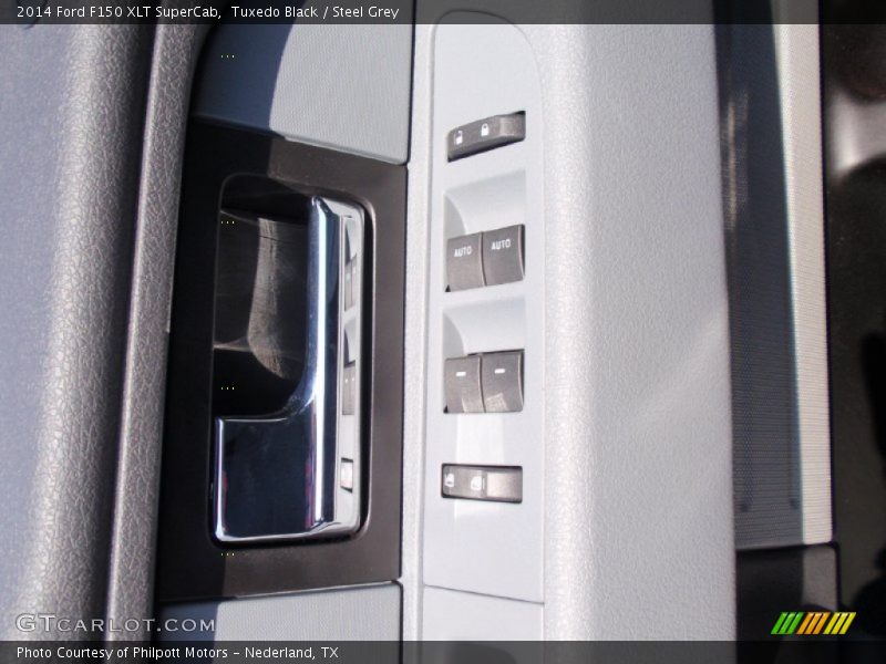 Tuxedo Black / Steel Grey 2014 Ford F150 XLT SuperCab