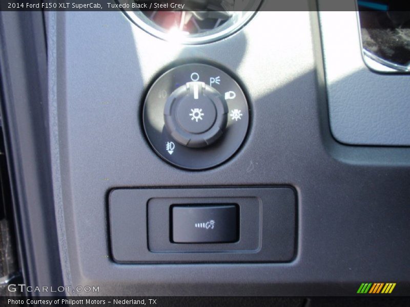 Tuxedo Black / Steel Grey 2014 Ford F150 XLT SuperCab