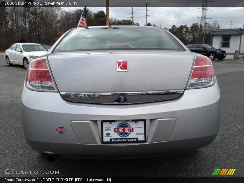 Silver Pearl / Gray 2008 Saturn Aura XE