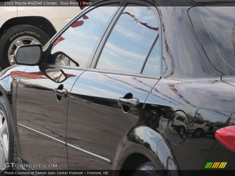 Onyx Black / Black 2003 Mazda MAZDA6 s Sedan