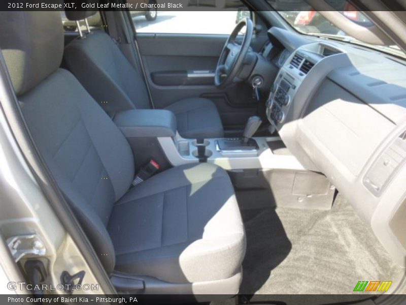 Gold Leaf Metallic / Charcoal Black 2012 Ford Escape XLT