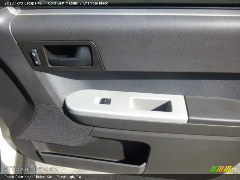 Gold Leaf Metallic / Charcoal Black 2012 Ford Escape XLT