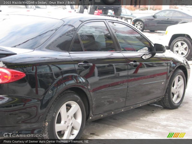 Onyx Black / Black 2003 Mazda MAZDA6 s Sedan