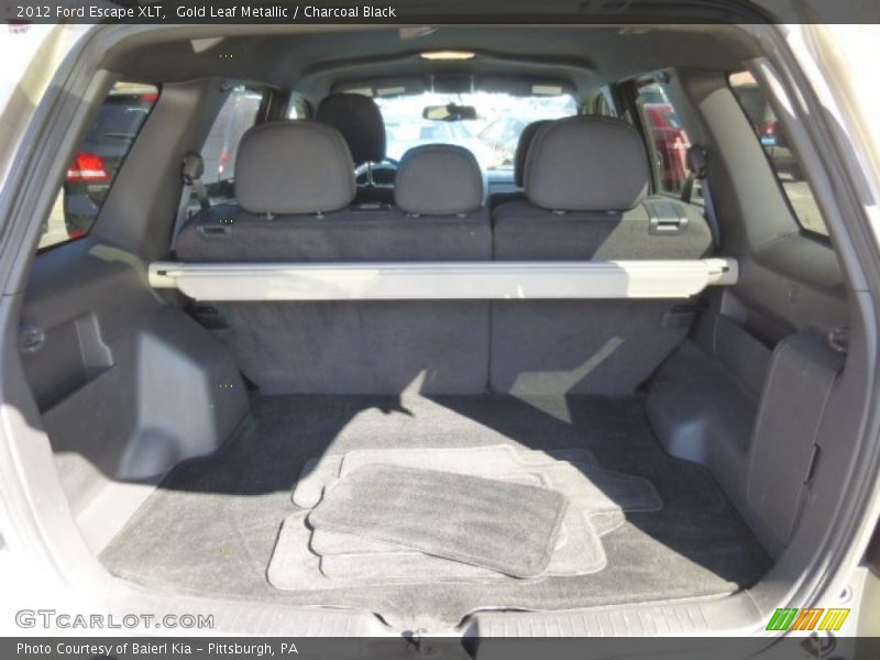 Gold Leaf Metallic / Charcoal Black 2012 Ford Escape XLT