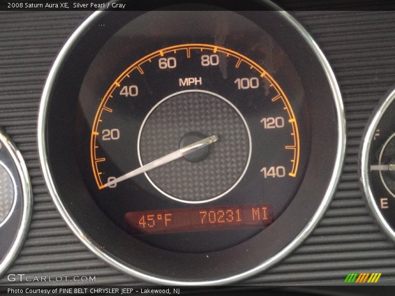 Silver Pearl / Gray 2008 Saturn Aura XE