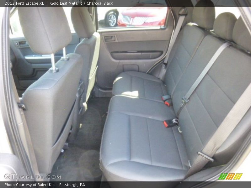 Gold Leaf Metallic / Charcoal Black 2012 Ford Escape XLT