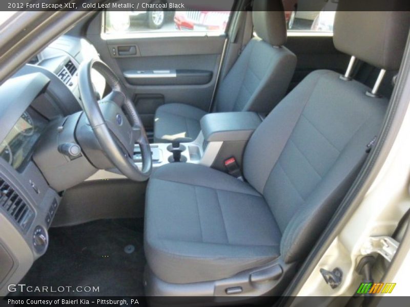 Gold Leaf Metallic / Charcoal Black 2012 Ford Escape XLT