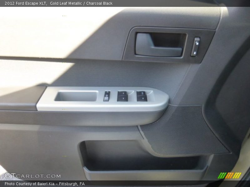 Gold Leaf Metallic / Charcoal Black 2012 Ford Escape XLT