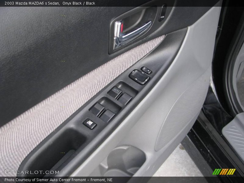 Onyx Black / Black 2003 Mazda MAZDA6 s Sedan