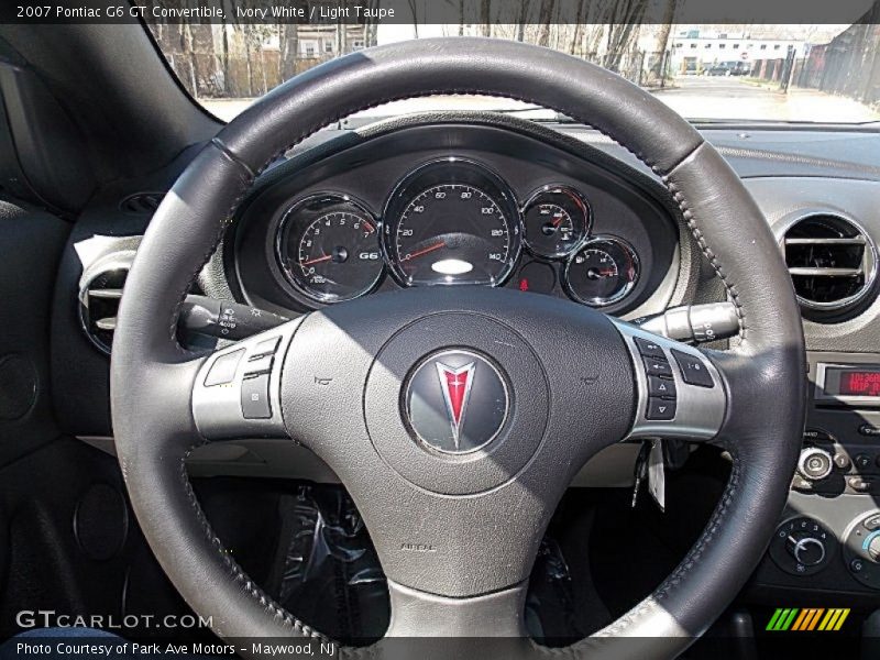 Ivory White / Light Taupe 2007 Pontiac G6 GT Convertible