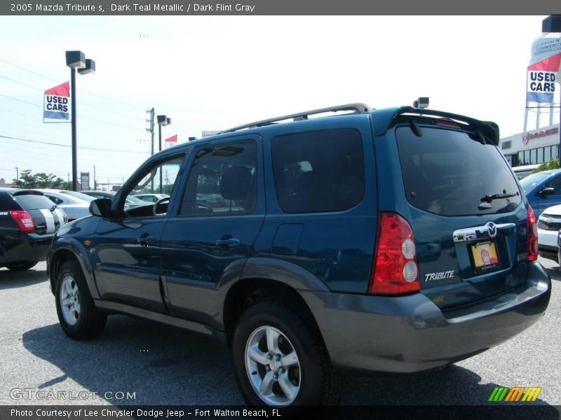 Dark Teal Metallic / Dark Flint Gray 2005 Mazda Tribute s