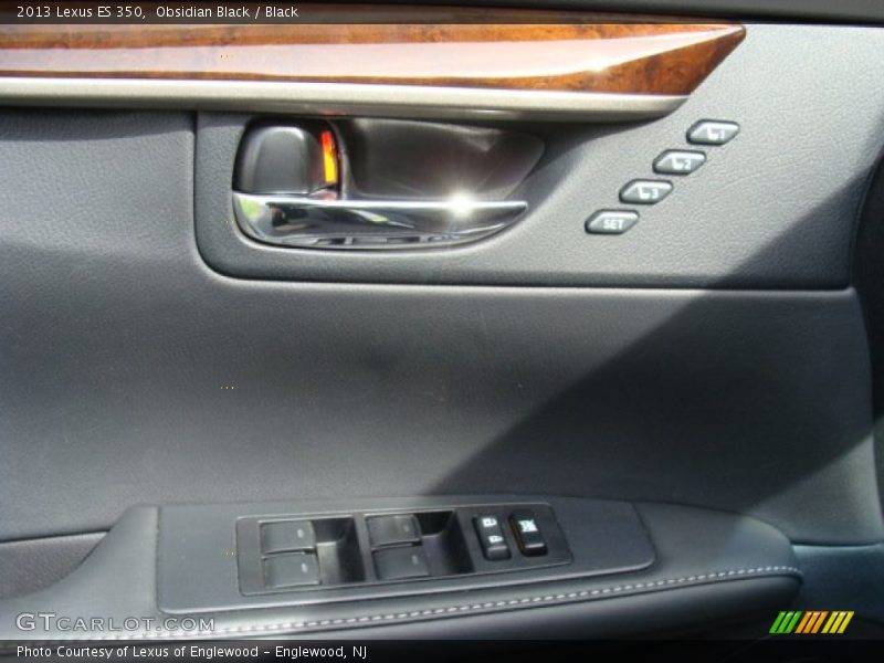 Obsidian Black / Black 2013 Lexus ES 350