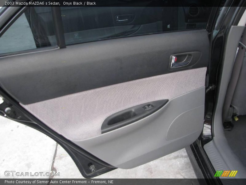 Onyx Black / Black 2003 Mazda MAZDA6 s Sedan