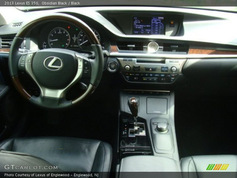 Obsidian Black / Black 2013 Lexus ES 350