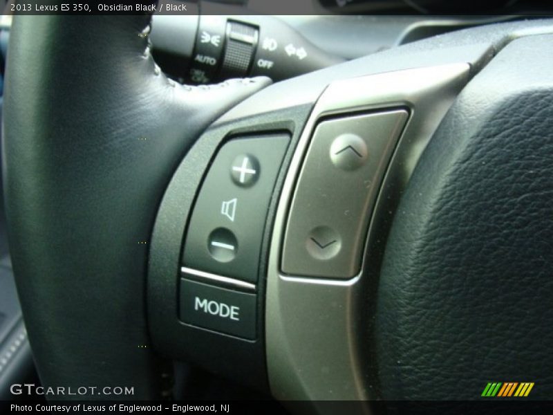Obsidian Black / Black 2013 Lexus ES 350