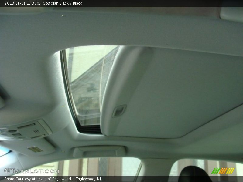 Obsidian Black / Black 2013 Lexus ES 350