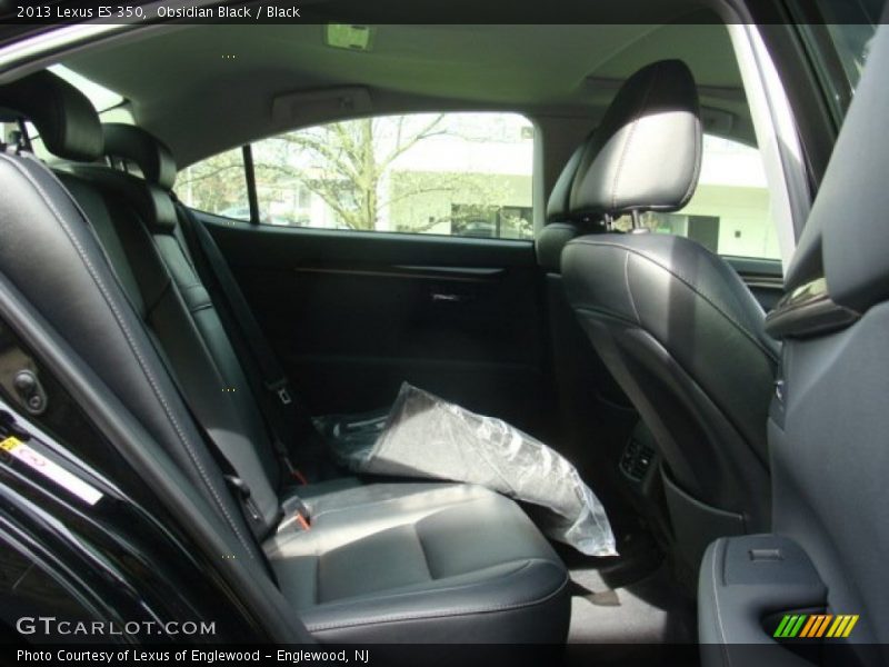Obsidian Black / Black 2013 Lexus ES 350