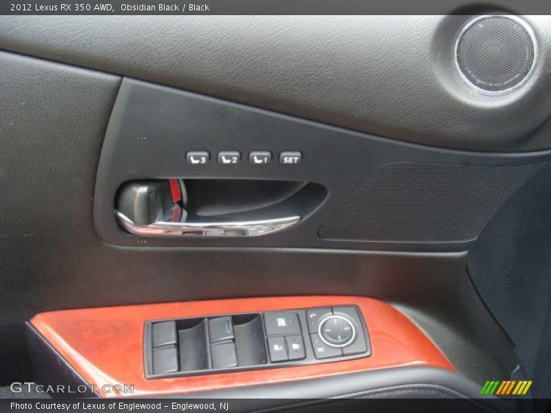 Obsidian Black / Black 2012 Lexus RX 350 AWD