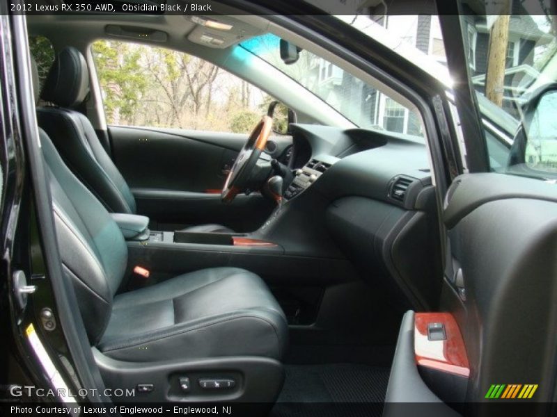 Obsidian Black / Black 2012 Lexus RX 350 AWD