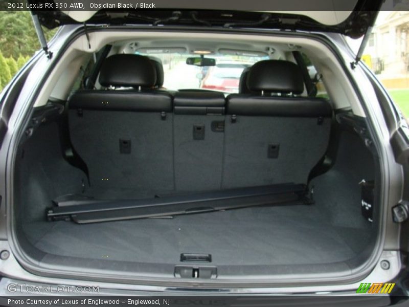 Obsidian Black / Black 2012 Lexus RX 350 AWD