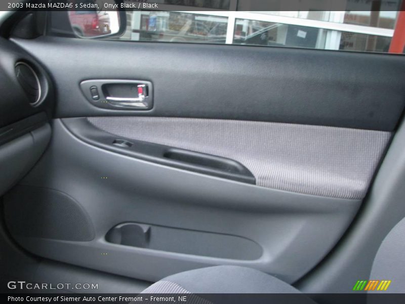 Onyx Black / Black 2003 Mazda MAZDA6 s Sedan