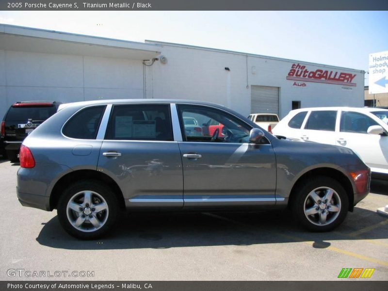 Titanium Metallic / Black 2005 Porsche Cayenne S