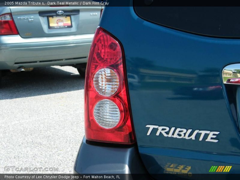Dark Teal Metallic / Dark Flint Gray 2005 Mazda Tribute s
