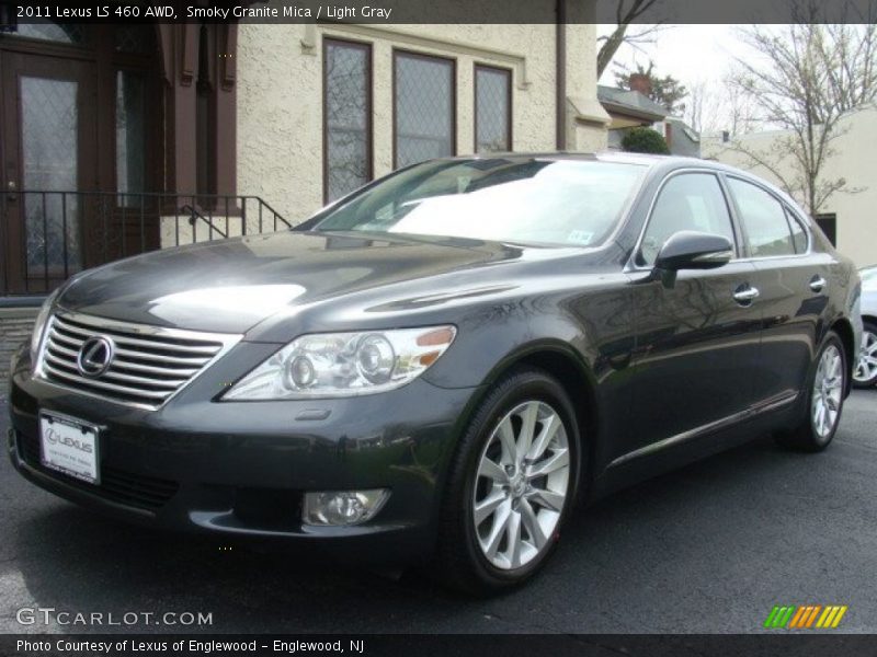 Smoky Granite Mica / Light Gray 2011 Lexus LS 460 AWD