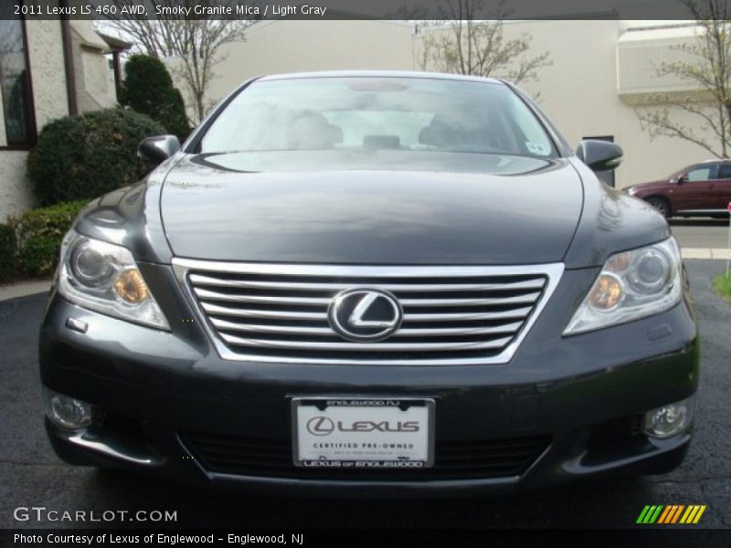 Smoky Granite Mica / Light Gray 2011 Lexus LS 460 AWD