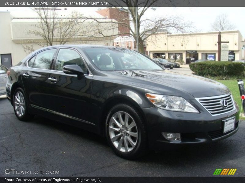 Smoky Granite Mica / Light Gray 2011 Lexus LS 460 AWD