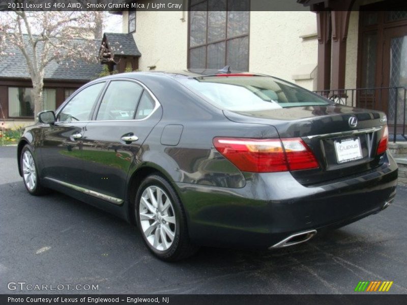 Smoky Granite Mica / Light Gray 2011 Lexus LS 460 AWD