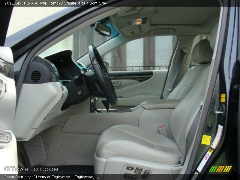 Smoky Granite Mica / Light Gray 2011 Lexus LS 460 AWD