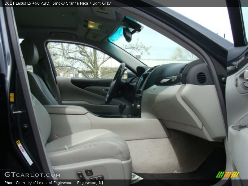 Smoky Granite Mica / Light Gray 2011 Lexus LS 460 AWD